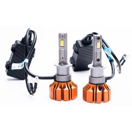Фото для Лампа светодиодная HiVision Z1 PRO v2 H1 (P14.5s, T8), 12В, 20Вт (соответствует 50Вт), 6000К, комплект 2 шт, арт. Л0454