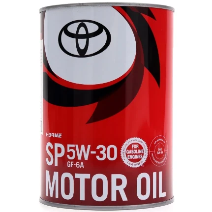 Фото для Масло моторное Toyota Motor Oil 5w30, синтетическое, API SP, ILSAC GF-6A, для бензинового двигателя, 1л, арт. 08880-13706