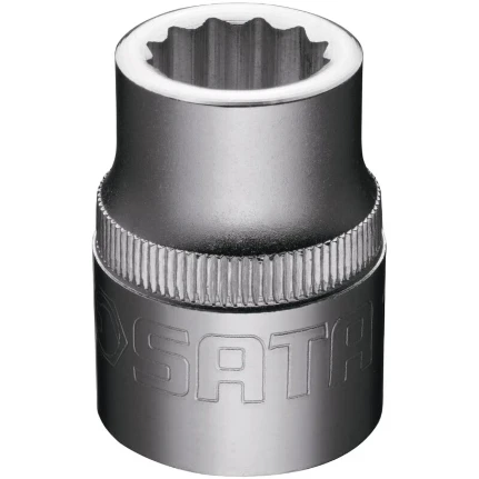 Фото для Головка торцевая SATA, короткая, 12-гранная, под квадрат 3/4", 32мм, арт. 16613