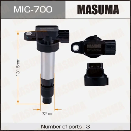 Фото для Катушка зажигания Masuma, для Suzuki Jimny (K6AT), арт. MIC-700