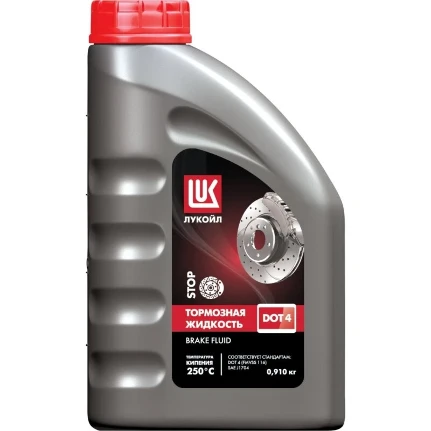 Фото для Жидкость тормозная Лукойл Brake Fluid, DOT 4, 910г, арт. 1338295