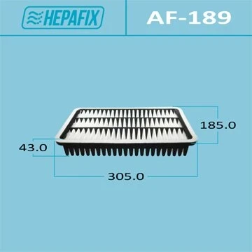 Фото для Фильтр воздушный Hepafix A-189, арт. AF-189
