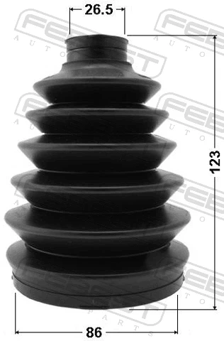 Фото для Пыльник привода внутр 0417PKB4 Febest