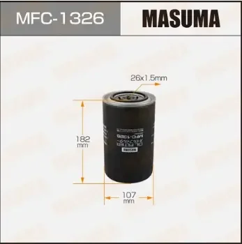 Фото для Фильтр масляный MASUMA MFC-1326