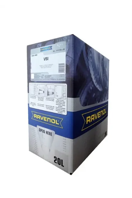 Фото для Масло моторное RAVENOL VSI 5W-40 20л ecobox