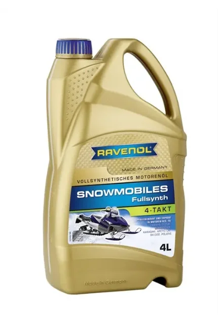 Фото для Масло RAVENOL для снегоходов Snowmobiles 4T Fullsynth 4л
