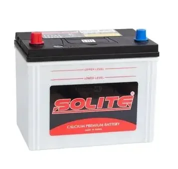 Фото для Аккумулятор 85Ач SOLITE 95D26 R прямая полярность, минус справа, толстые клеммы 260х168х200мм
