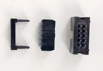 Фото для Клемма FC-10P + прямой разъем DC3-10P шаг 2.54мм 