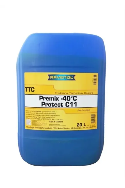 Фото для RAVENOL Антифриз TTC C11 желтый 20л