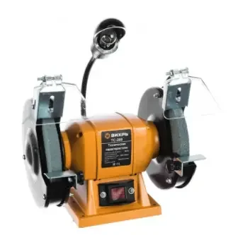 Фото для Станок точильный 220Вт ТС-200 2950 об/мин, 150х16х12.7 мм ВИХРЬ