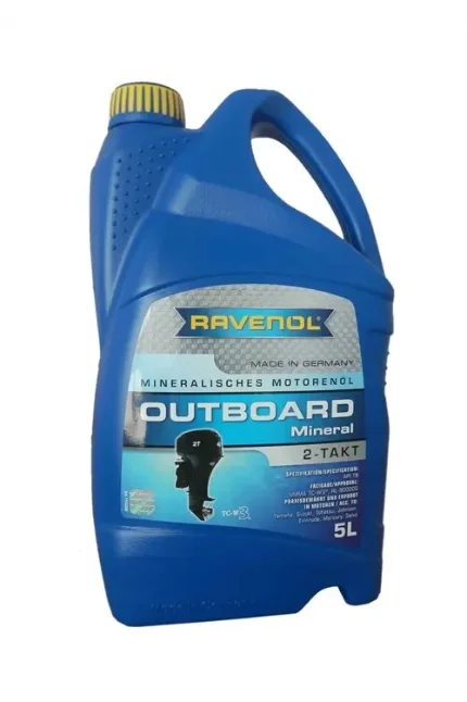 Фото для Масло RAVENOL для лодочных моторов Outboardoel 2T Mineral 5л