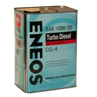Фото для Моторное масло ENEOS Turbo diesel CG-4 10W-30 (4л)
