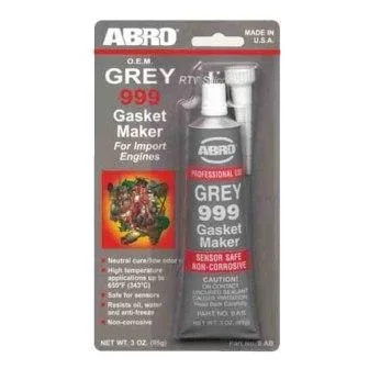 ABRO Герметик прокладок силиконовый OEM серый 85гр. 9-AB-R