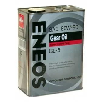 Трансмиссионное масло ENEOS GL-5 80W-90 (4л)