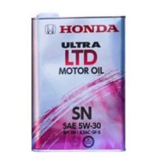 Моторное масло HONDA ULTRA LTD 5W-30 SN/SP (4л) 08218-99974/08228-99974