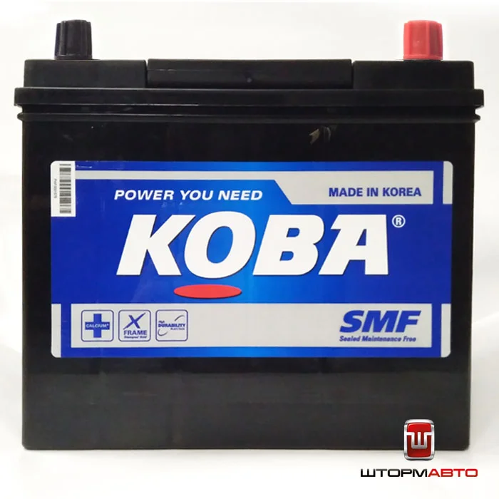 Аккумулятор KOBA MF60B24L, Корея (48 а/ч)