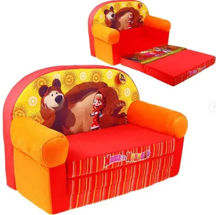 Мягкая игрушка "Диван Маша и медведь"