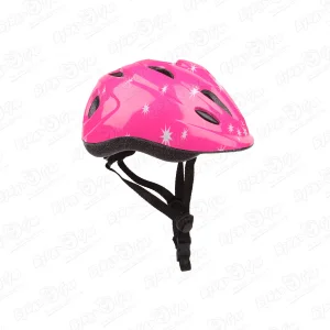 Шлем ROLLO PRO детский Звездочки розовый размер S