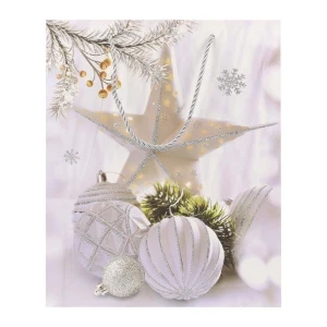 Фото для Пакет подарочный с Новым Годом 31x26x10см в ассортименте 