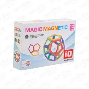 Фото для Конструктор Magic Magnetic магнитный 3D 12дет. c 3лет