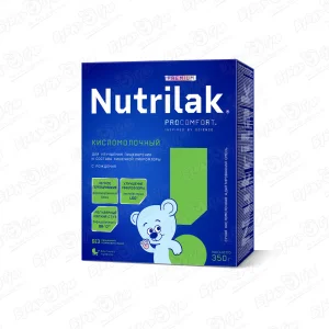 Смесь Nutrilak Premium кисломолочный 350г с 0мес БЗМЖ