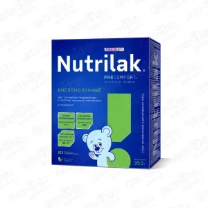 Фото для Смесь Nutrilak Premium кисломолочный 350г с 0мес БЗМЖ