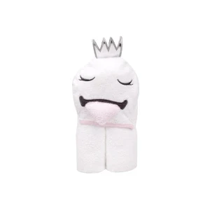 Фото для Полотенце BUBURU Baby Розовый лебедь махровое 90х90см