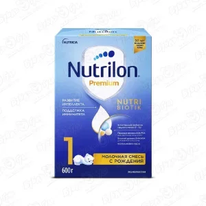 Фото для Смесь Nutricia Nutrilon Premium 1 молочная 600г с 0мес БЗМЖ