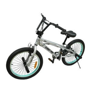 Фото для Велосипед Champ Pro BMX B20 двухколесный с гироротором серебряный