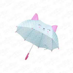 Зонт Lanson Toys детский с розовыми ушками