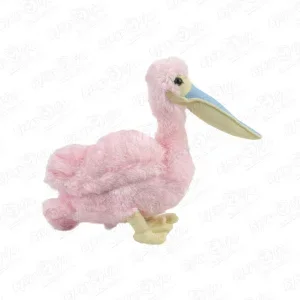 Фото для Игрушка мягконабивная Пеликан розовый 40см