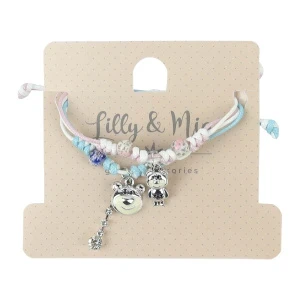 Фото для Браслеты Lilly&Mia веревочные с подвесками 2 шт. в ассортименте
