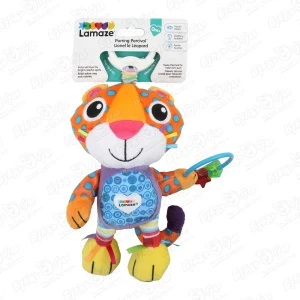 Фото для Подвеска LAMAZE Леопард мягкая игрушка с креплением с 0мес