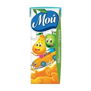 Фото для Нектар Мой яблоко-груша 200мл с 12мес