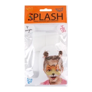 Фото для Набор спонжи SPLASH пенополиуретан 4шт