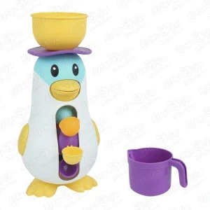 Фото для Игрушка для ванны Пингвин с водяной мельницей