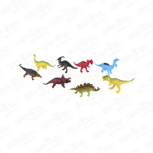 Набор Dinosaur series фигурки динозавров 8шт с 3лет