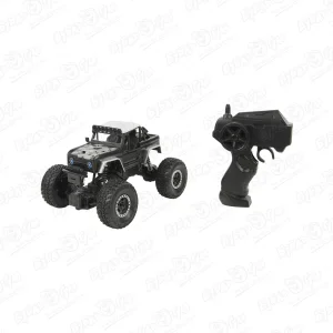 Джип Lanson Toys р/у кросс-кантри черный 4WD акб 1:20