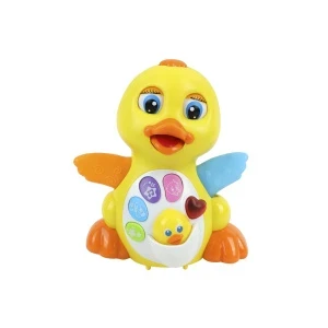 Фото для Игрушка Hola Танцующий утенок на батарейках световые и звуковые эффекты