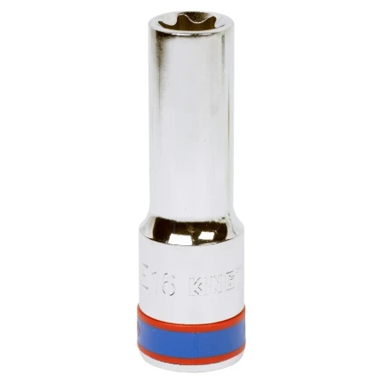 Фото для Головка торцевая TORX E-стандарт 1/2", E16. L=77мм KING TONY 427516M