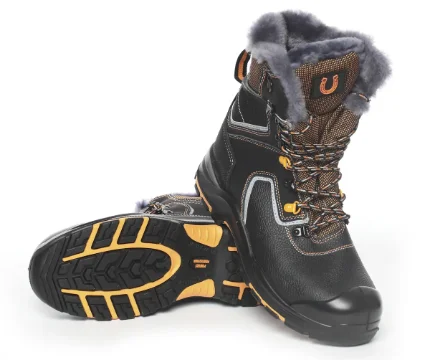 Фото для Ботинки "PERFECT" зимние с высоким берцем ПУ/Резина с ПП и AC PRB10N-CKW