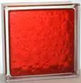 Стеклоблок Савона рубиновый 190*190*80 Glass Block