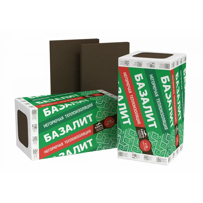 Утеплитель Базалит Л-30 плита 1200*600*50 8 шт.