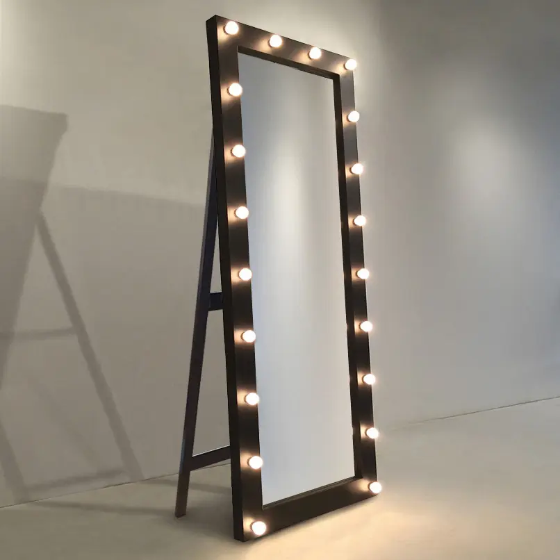 Зеркало Беверли гримерное напольное (под 18 ламп) 600*1500
