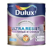 Краска в/д Гостиные и офисы Dulux Ultra Resist BC 9 л AkzoNobel