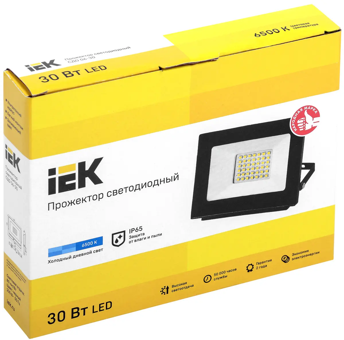 Прожектор светодиодный СДО 06 LPDO601-30-65-K02 IEK