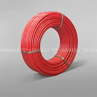 Труба PE-RT красная, для теплого пола, EVOH, D20 (200м) VARMEGA, Fusitek