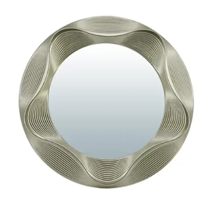 Фото для Зеркало декоративное Гавр серебро 25см, D зеркала 17см QWERTY