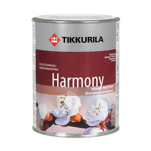TIKKURILA Краска в/д интерьерная "Harmony" основа А 9 л