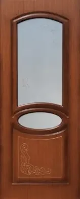 Полотно дверное макоре шпон (ДООФ) стекло матовое 700*2000*40 КРОНА